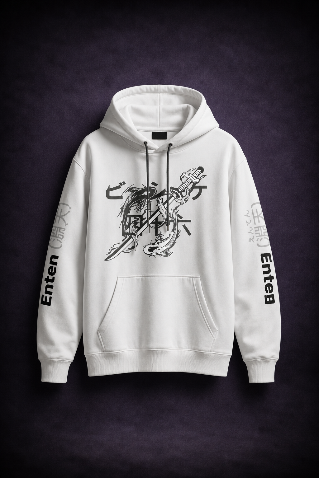The "Enten Katana" Heavyweight Streetwear Hoodie