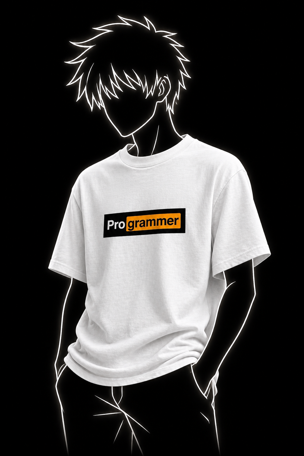 The "Pro-grammer Hub" Heavyweight Streetwear Tee