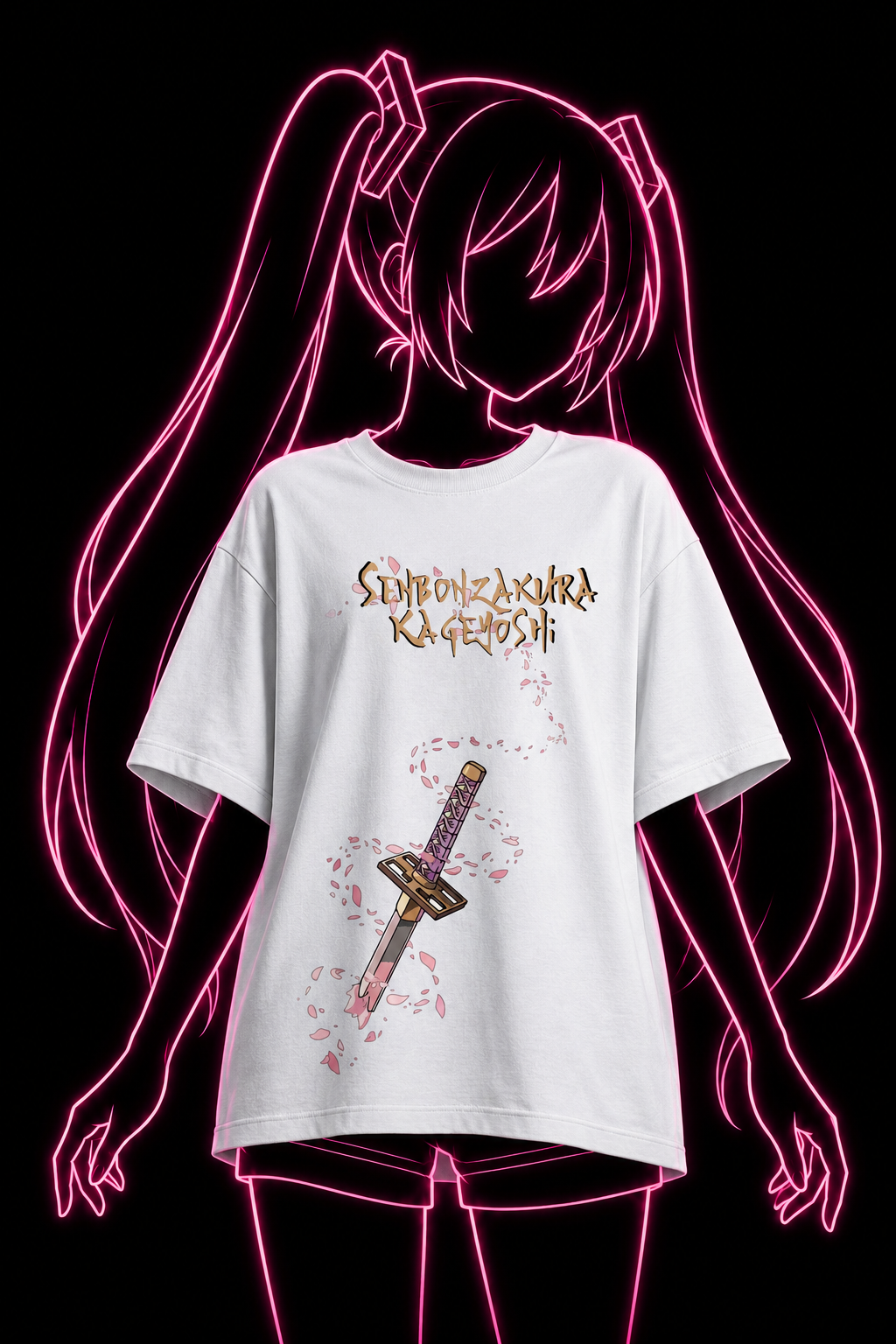 The "Senbonzakura Kageyoshi" Oversized Streetwear Tee