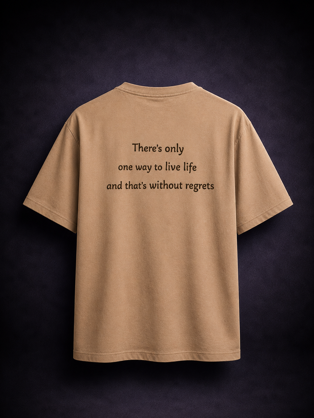 The "No Regrets" Heavyweight Streetwear Tee