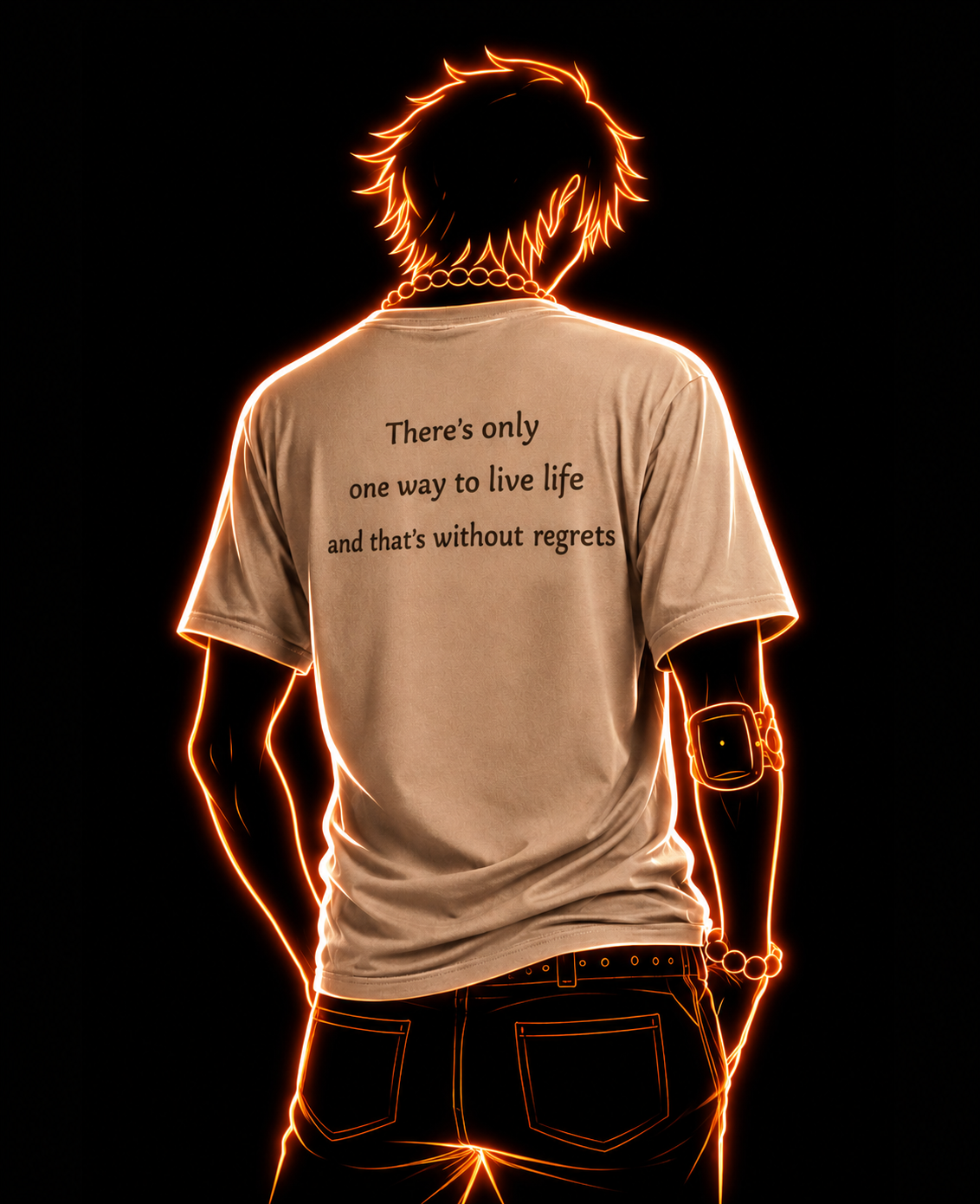 The "No Regrets" Heavyweight Streetwear Tee
