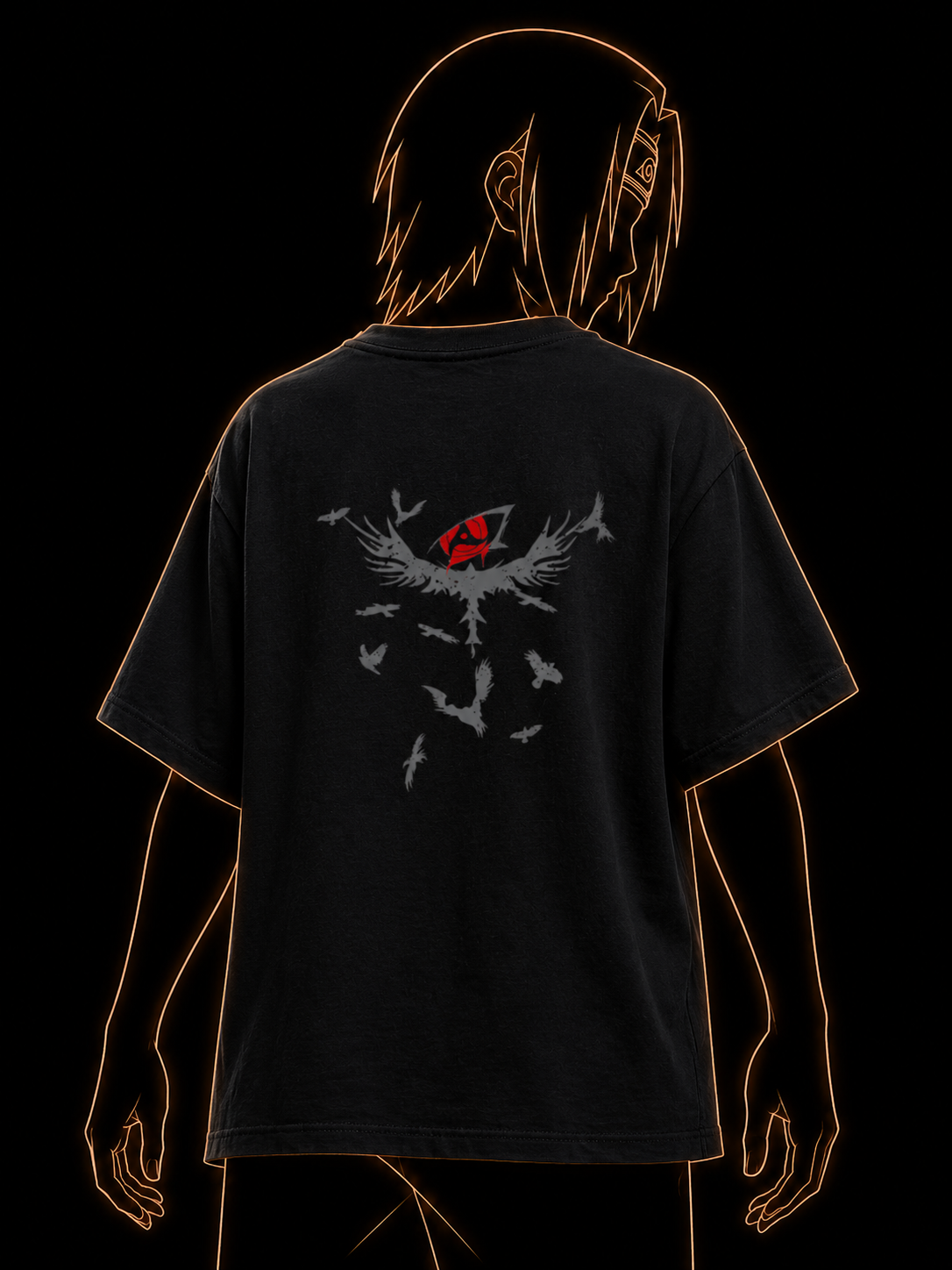 The "Mangekyou Illusion" Heavyweight Streetwear Tee
