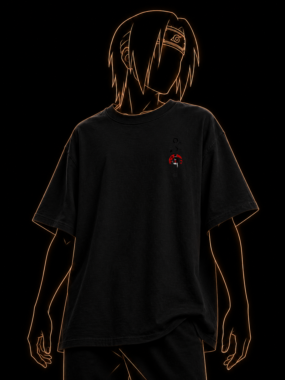 The "Mangekyou Illusion" Heavyweight Streetwear Tee