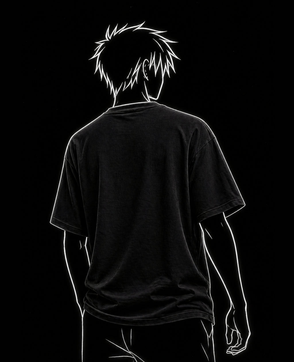 The "Dark Cat" Heavyweight Streetwear Tee