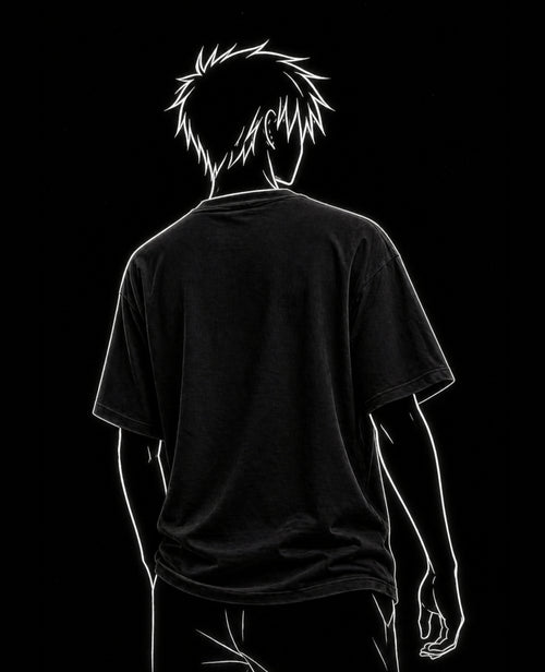 The "Dark Cat" Heavyweight Streetwear Tee