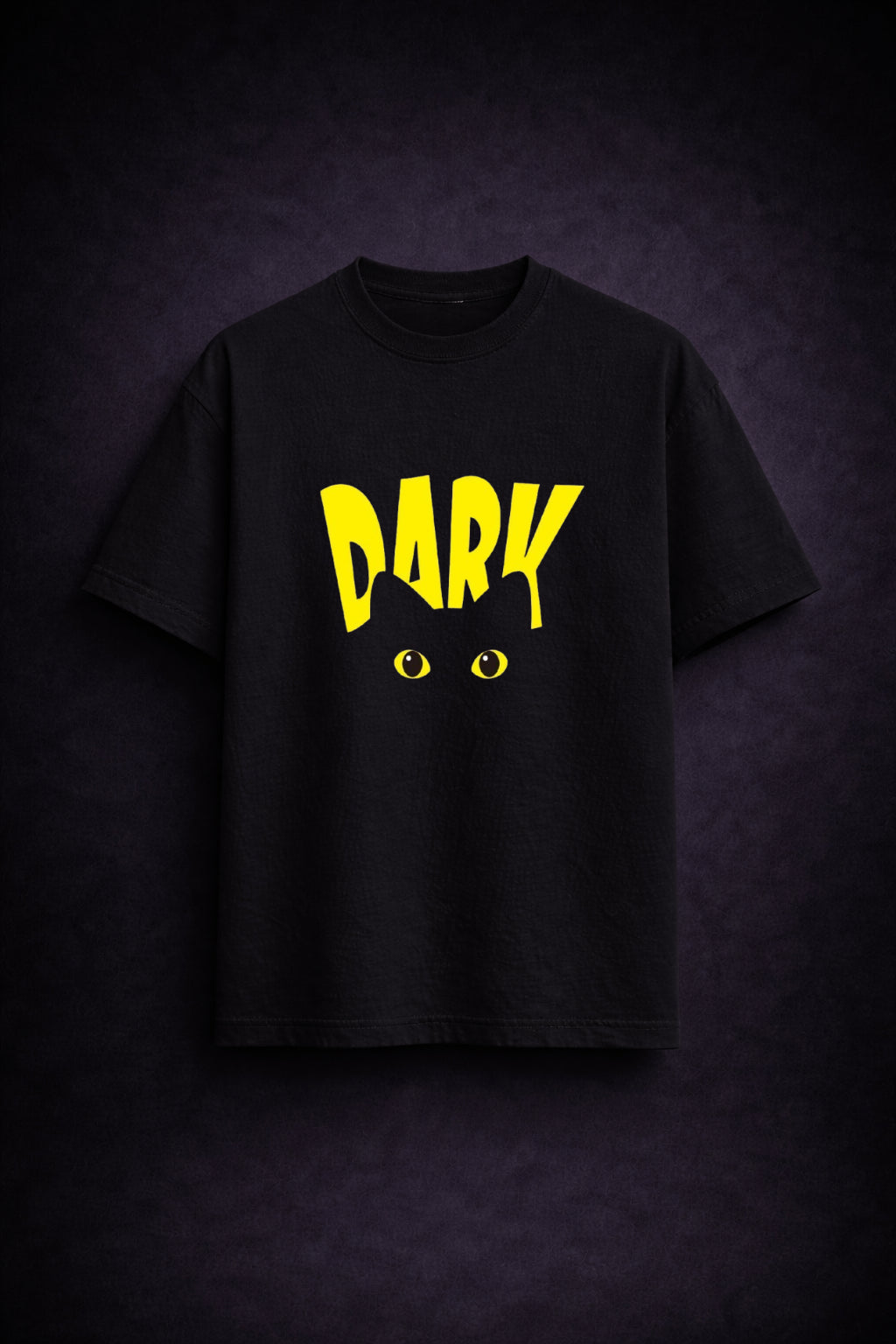 The "Dark Cat" Heavyweight Streetwear Tee