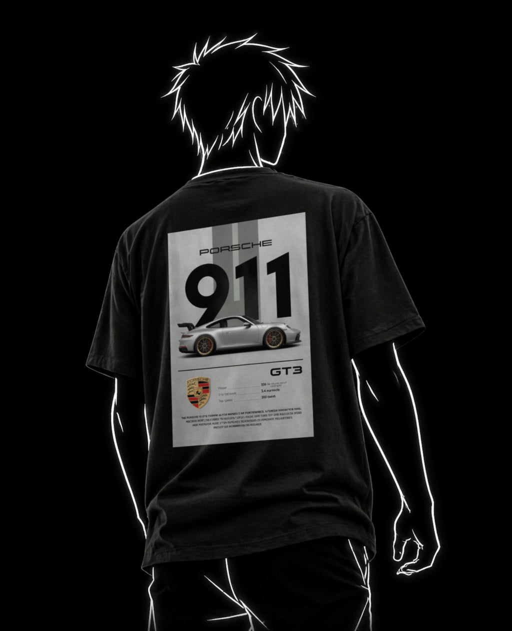 The "GT3 Motorsport" Heavyweight Streetwear Tee