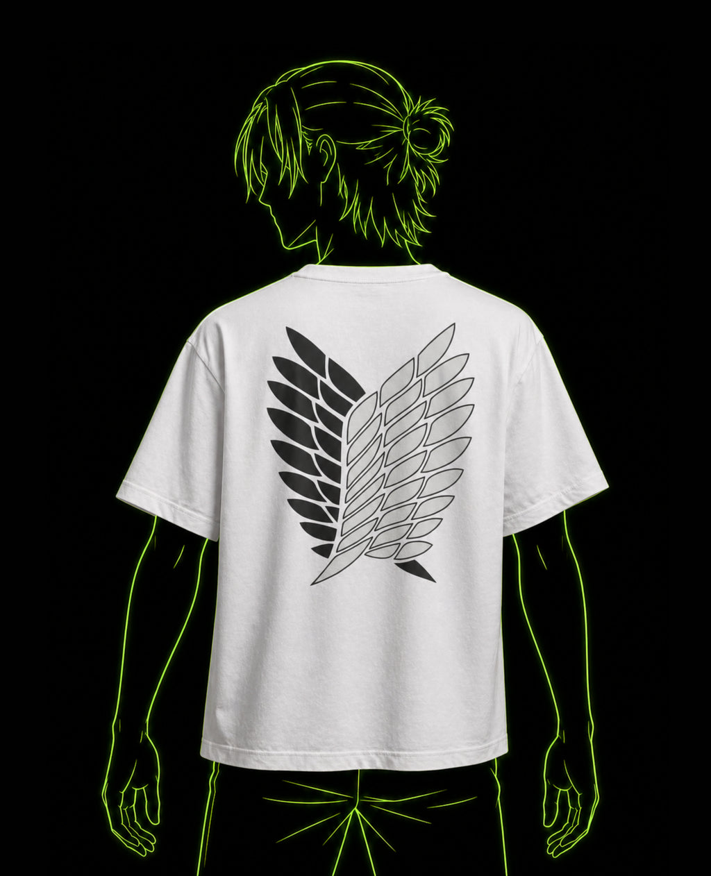 The "Wings of Freedom" Heavyweight Streetwear Tee