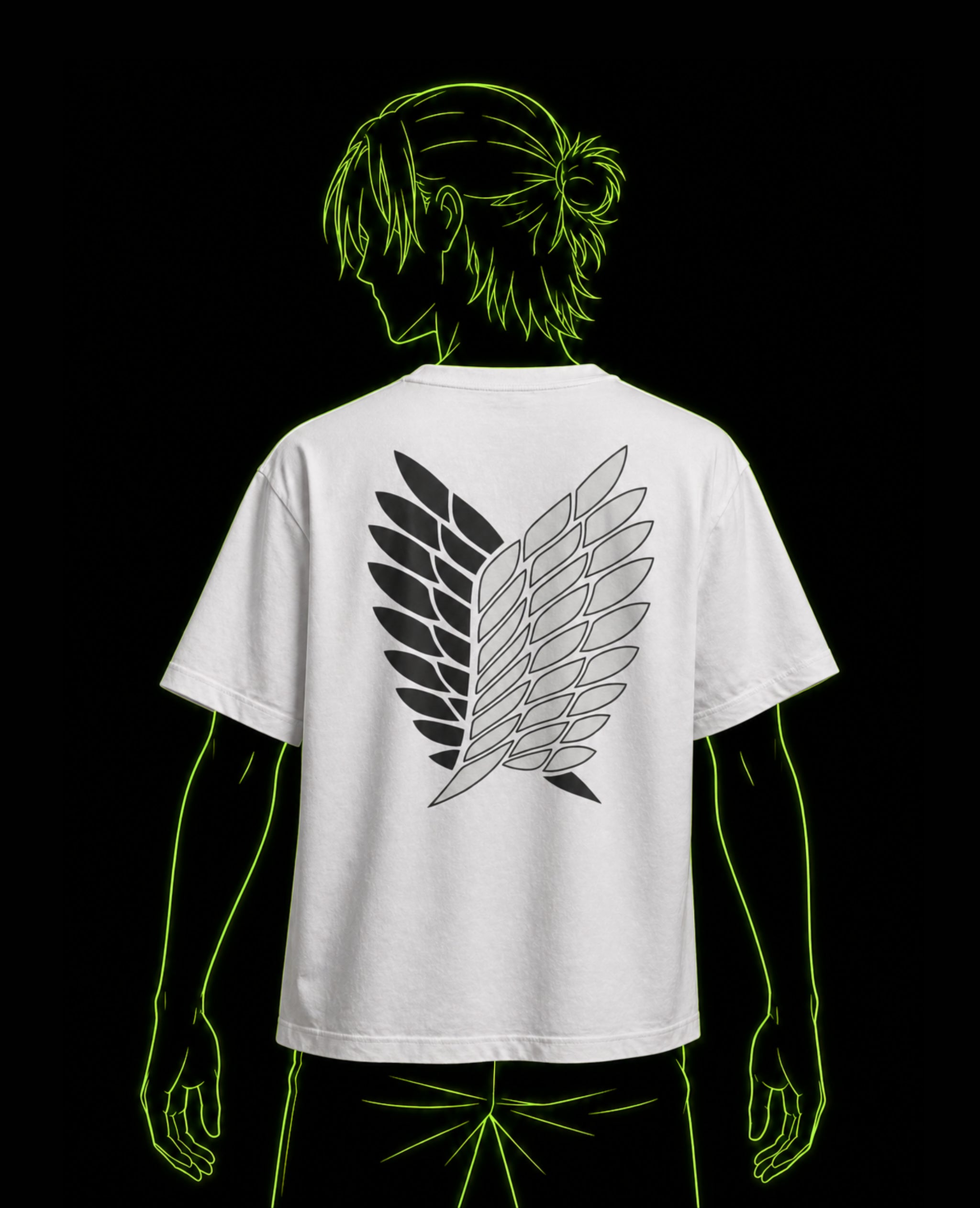 The "Wings of Freedom" Heavyweight Streetwear Tee